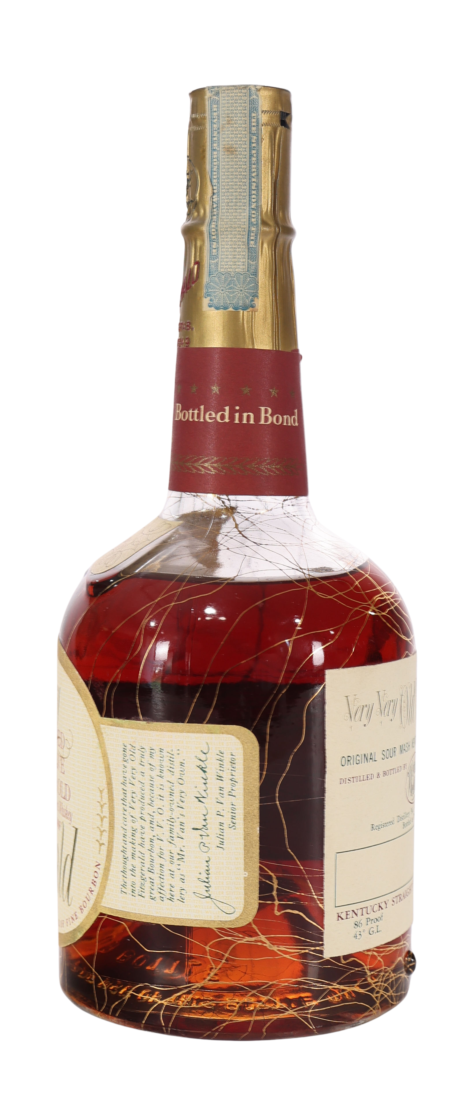 【超レア】ILLINOIS beverage journal 1971 Old Fitzgerald 12yr Bourbon Export 1959-1971 Very Very Rare
